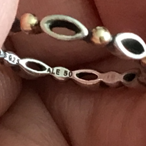 Pandora Gold and Silver Ring - Picture 3 of 6